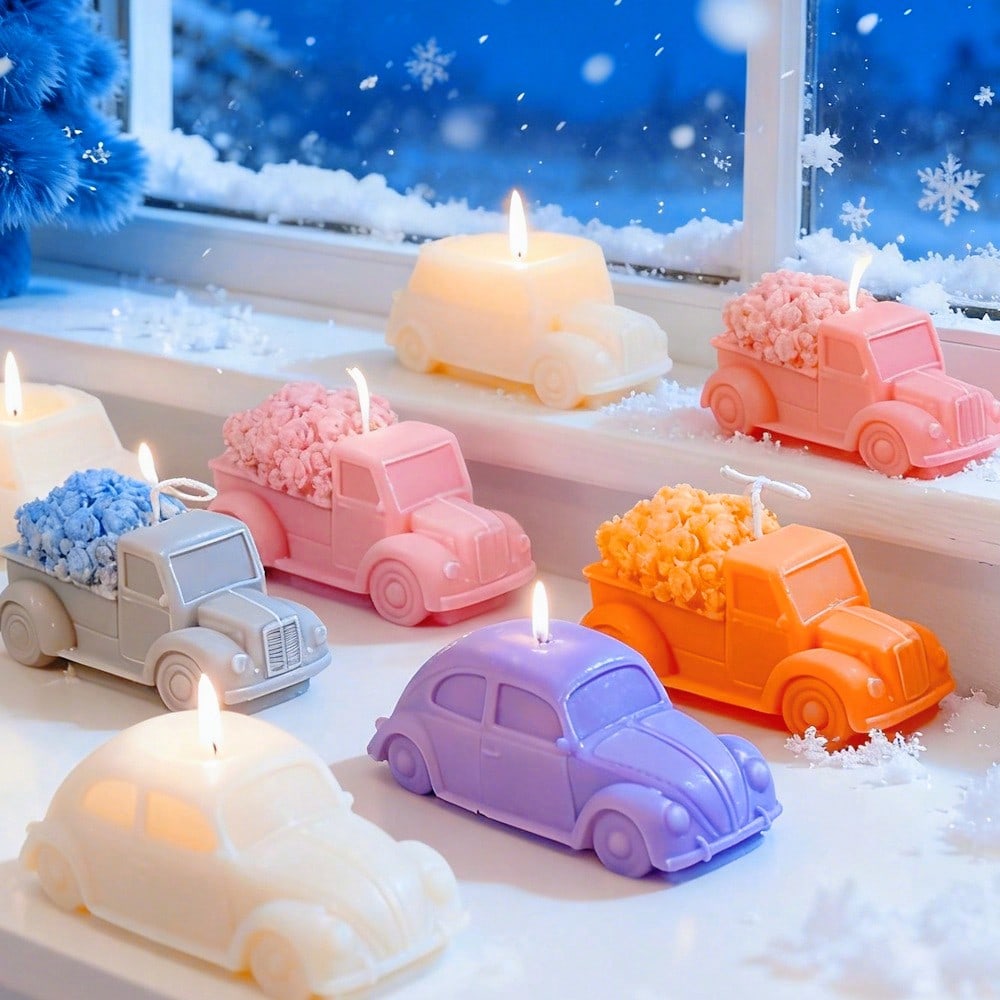 Soap Making Business - Multi Style Styling Car Silicone Candle