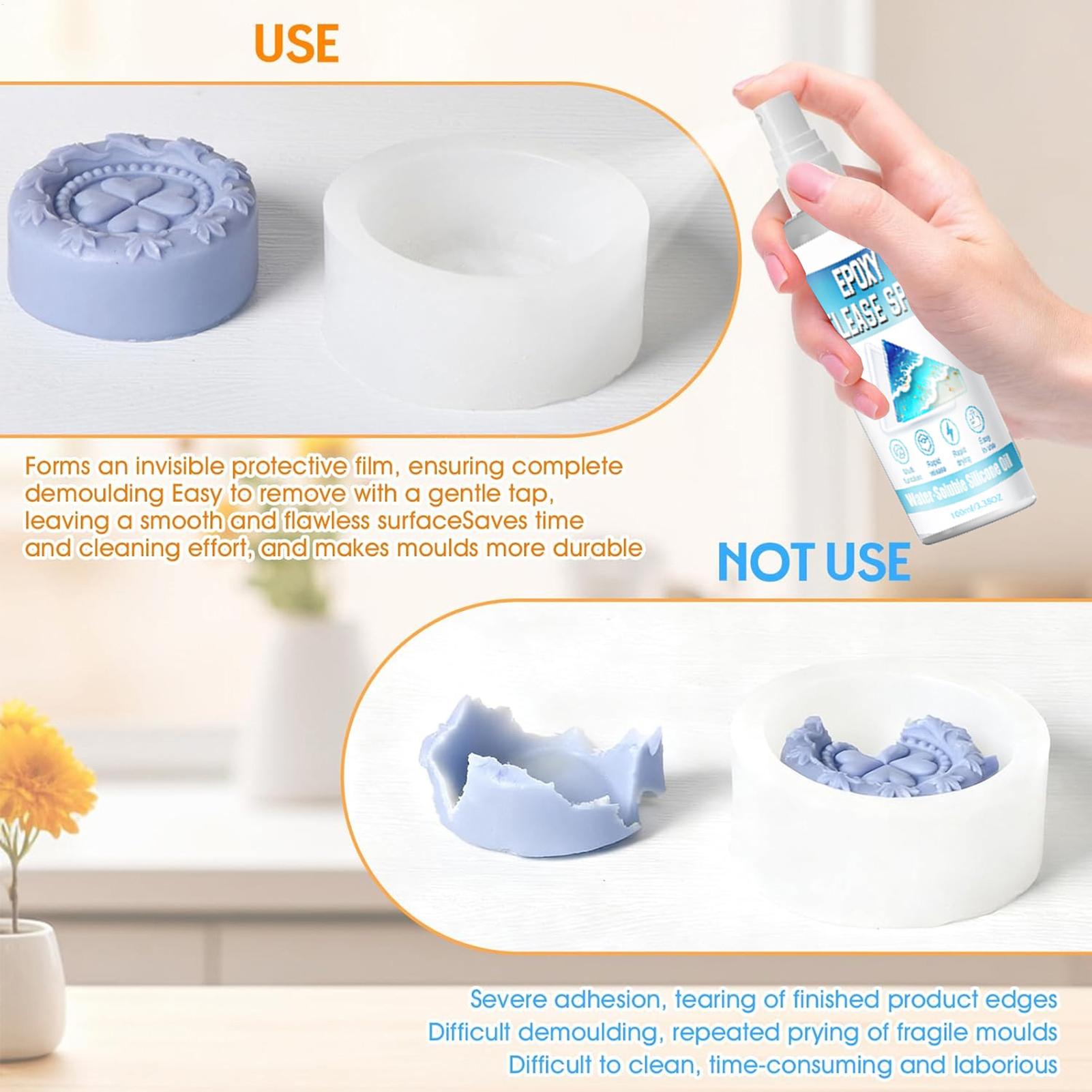 100ml Silicone Release Spray E - огляд і ціна Soap Making Handmade