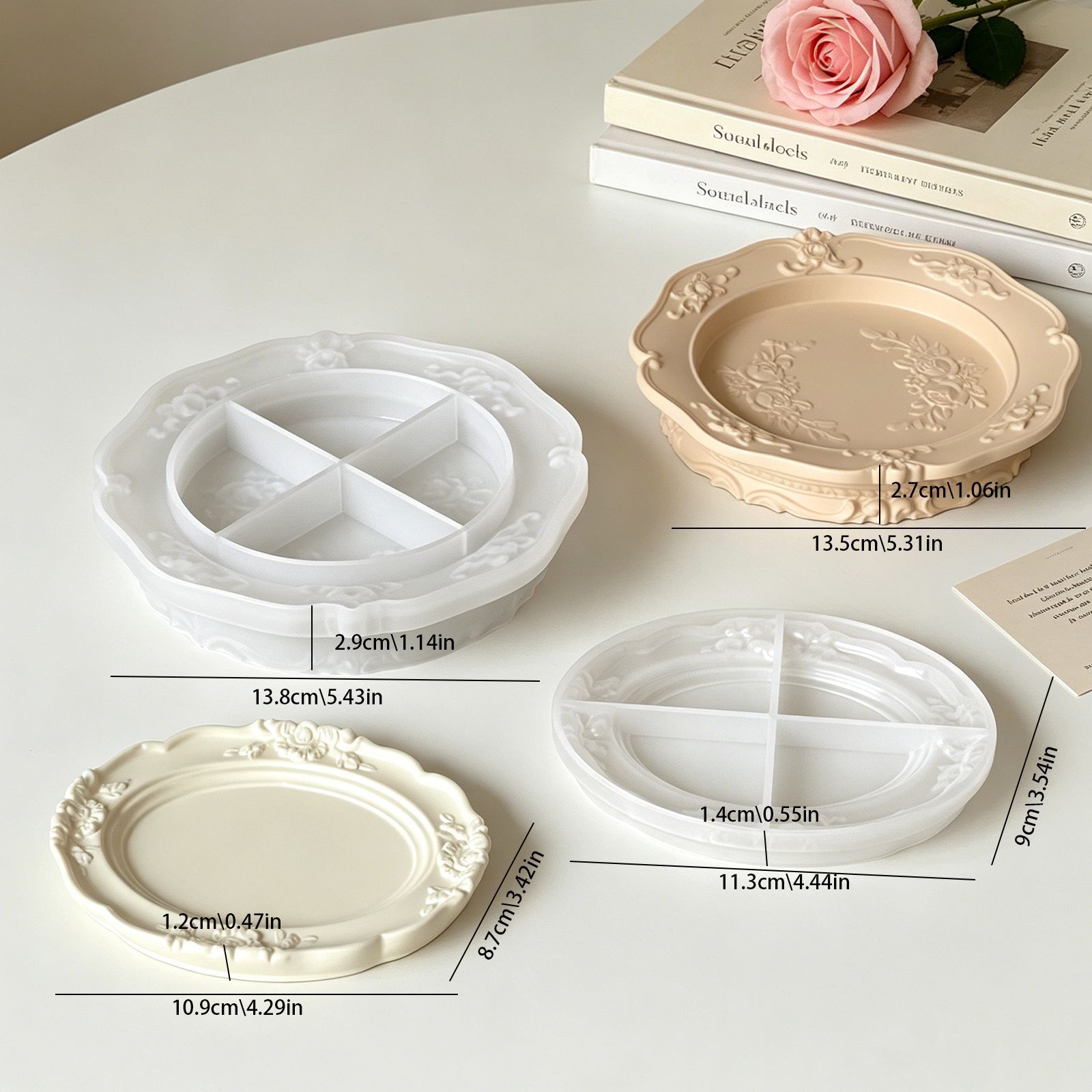 Elegant Vintage Baroque Lace S - огляд і ціна Soap Making Handmade