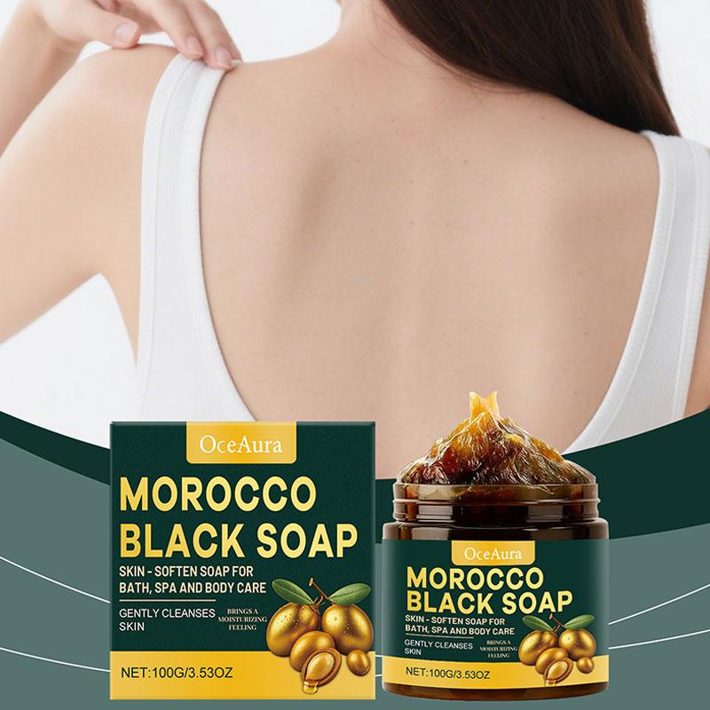 Moroccan Black Soap Deep Clean - огляд і ціна Castor Oil Soap