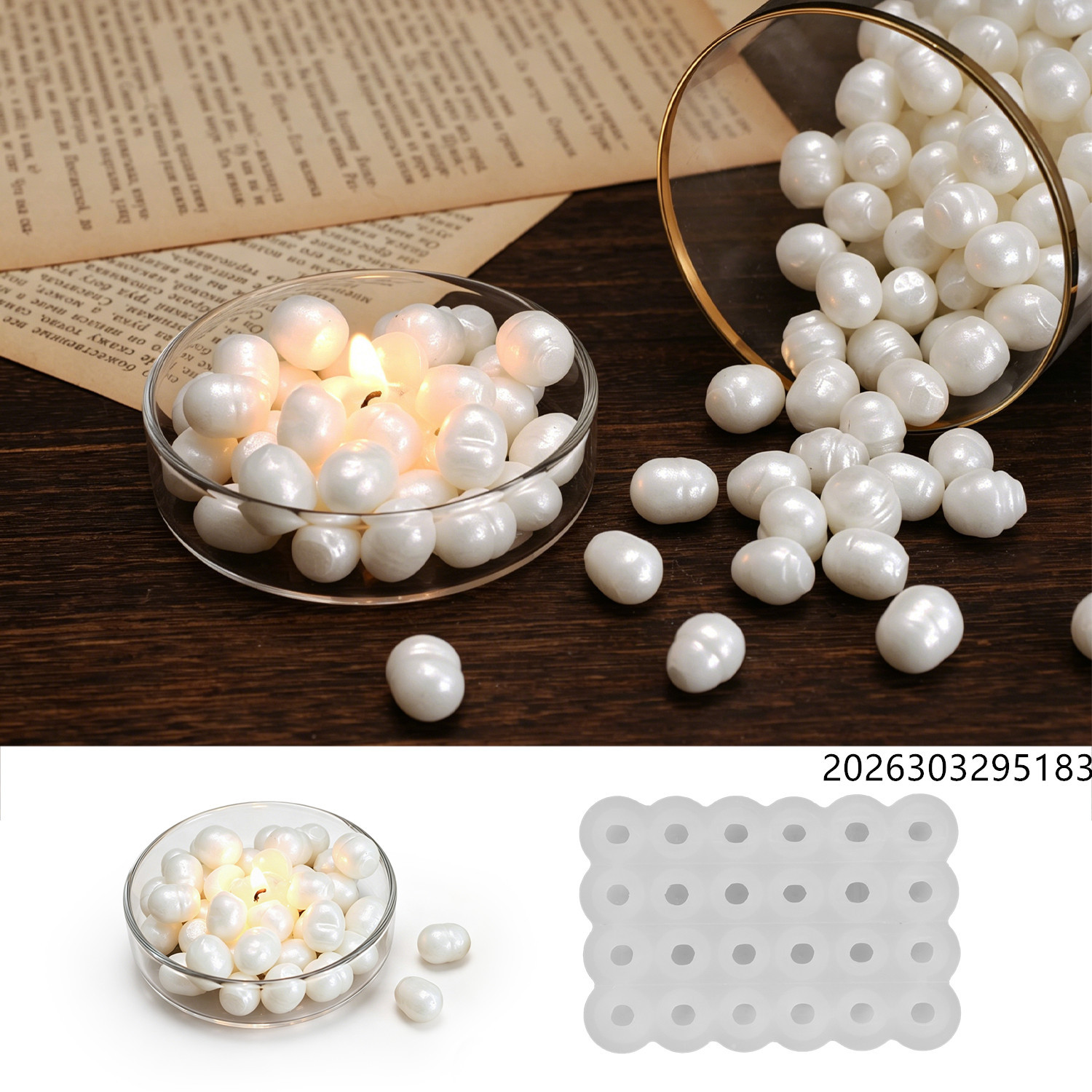 Healing Ocean Pearl Mirror Wax - огляд і ціна Soap Making Handmade