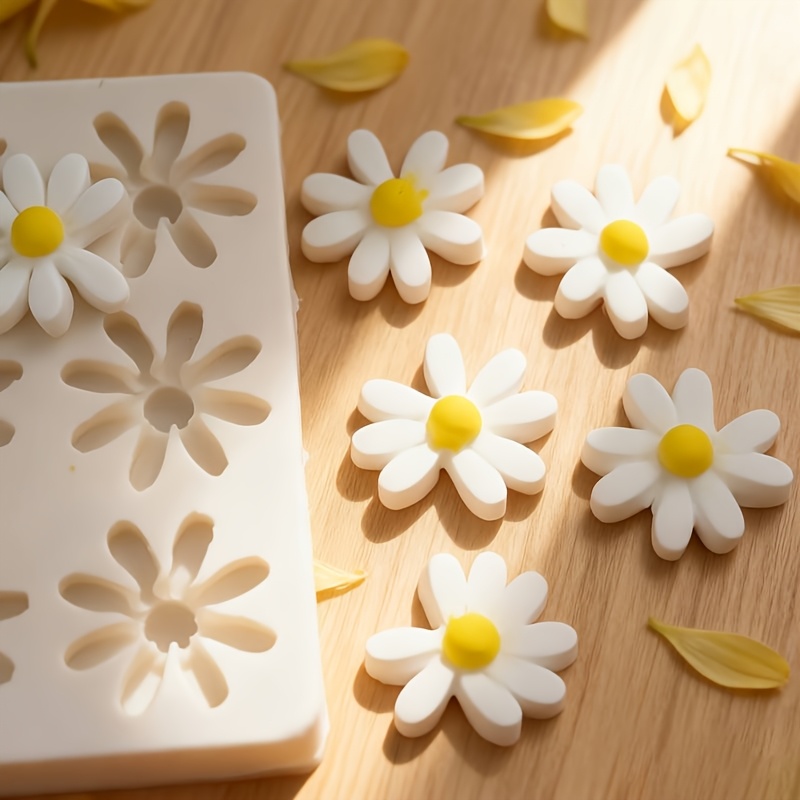 1pc 3D Daisy Sunflower Silicon - огляд і ціна Soap Making Handmade