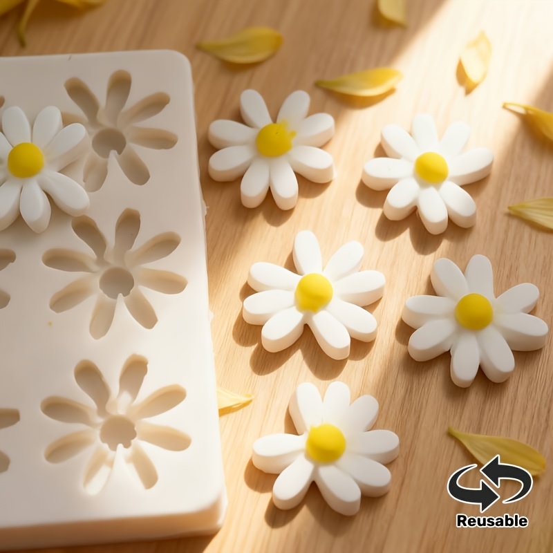1pc 3D Daisy Sunflower Silicon - огляд і ціна Soap Making Handmade