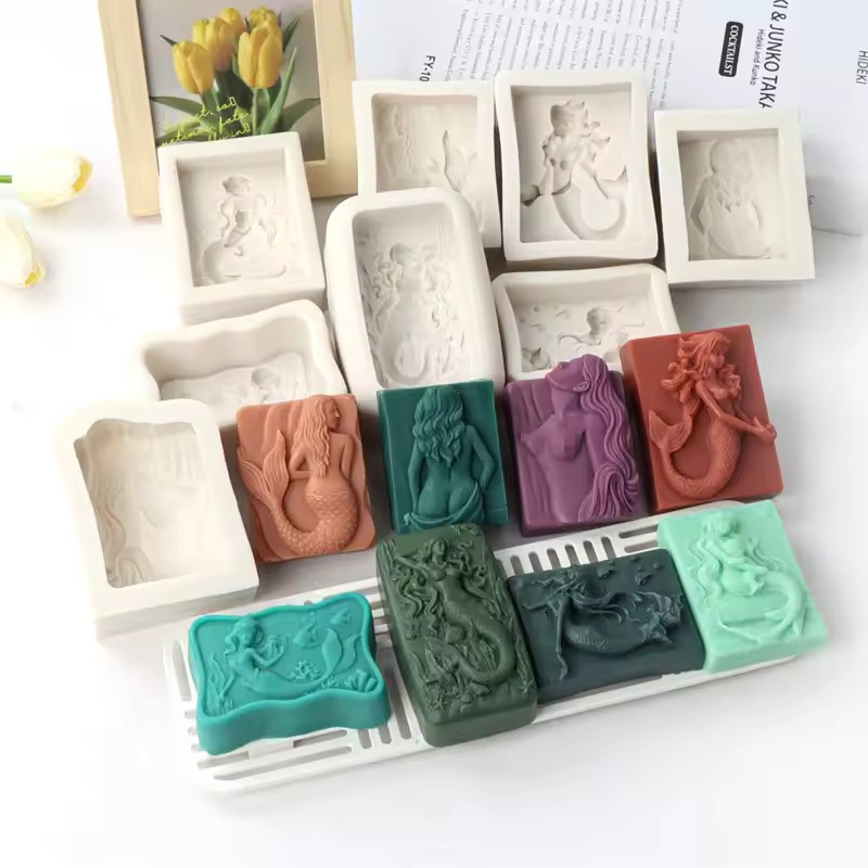 Rectangle Ocean-Style 3D Merma - огляд і ціна Soap Making Business