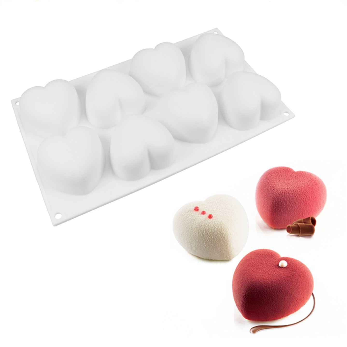 Love Heart Silicone Soap Mold  - огляд і ціна Soap Making Business