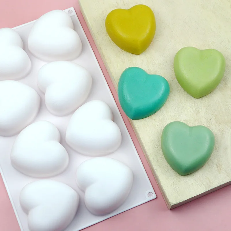 Love Heart Silicone Soap Mold  - огляд і ціна Soap Making Business