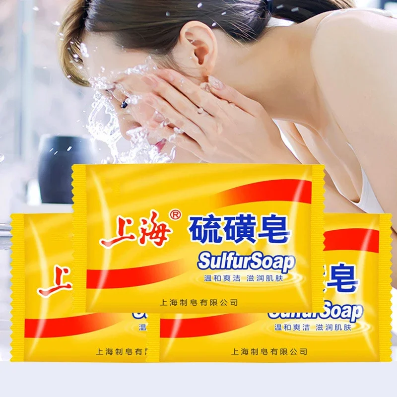 Shanghai Sulfur Soap Kit Unise - огляд і ціна Castor Oil Soap