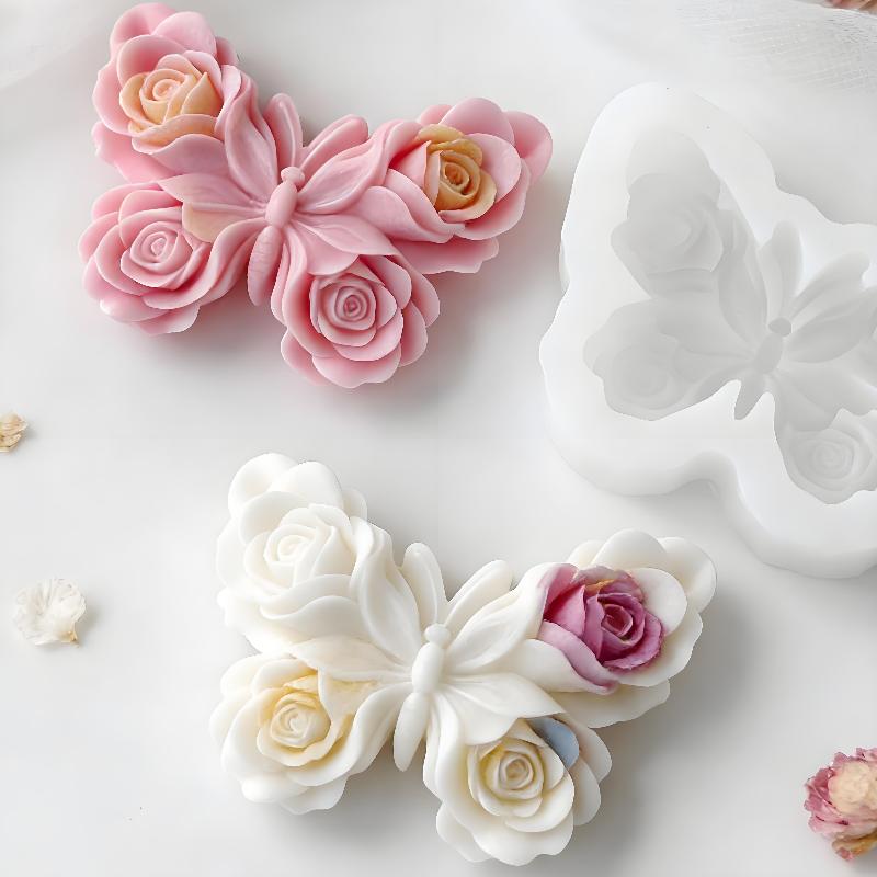 DIY Rose Butterfly Form Silico - огляд і ціна Soap Making Handmade