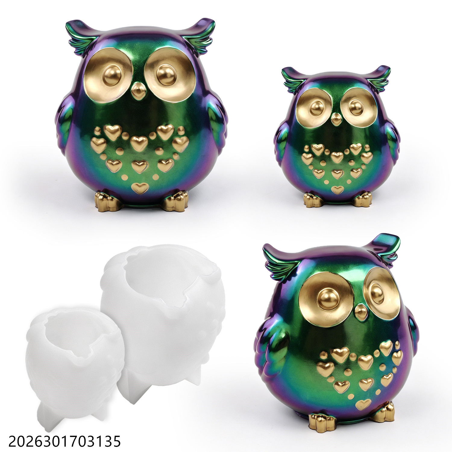 Owl Silicone Mold 3D Bird Shap - огляд і ціна Soap Making Handmade